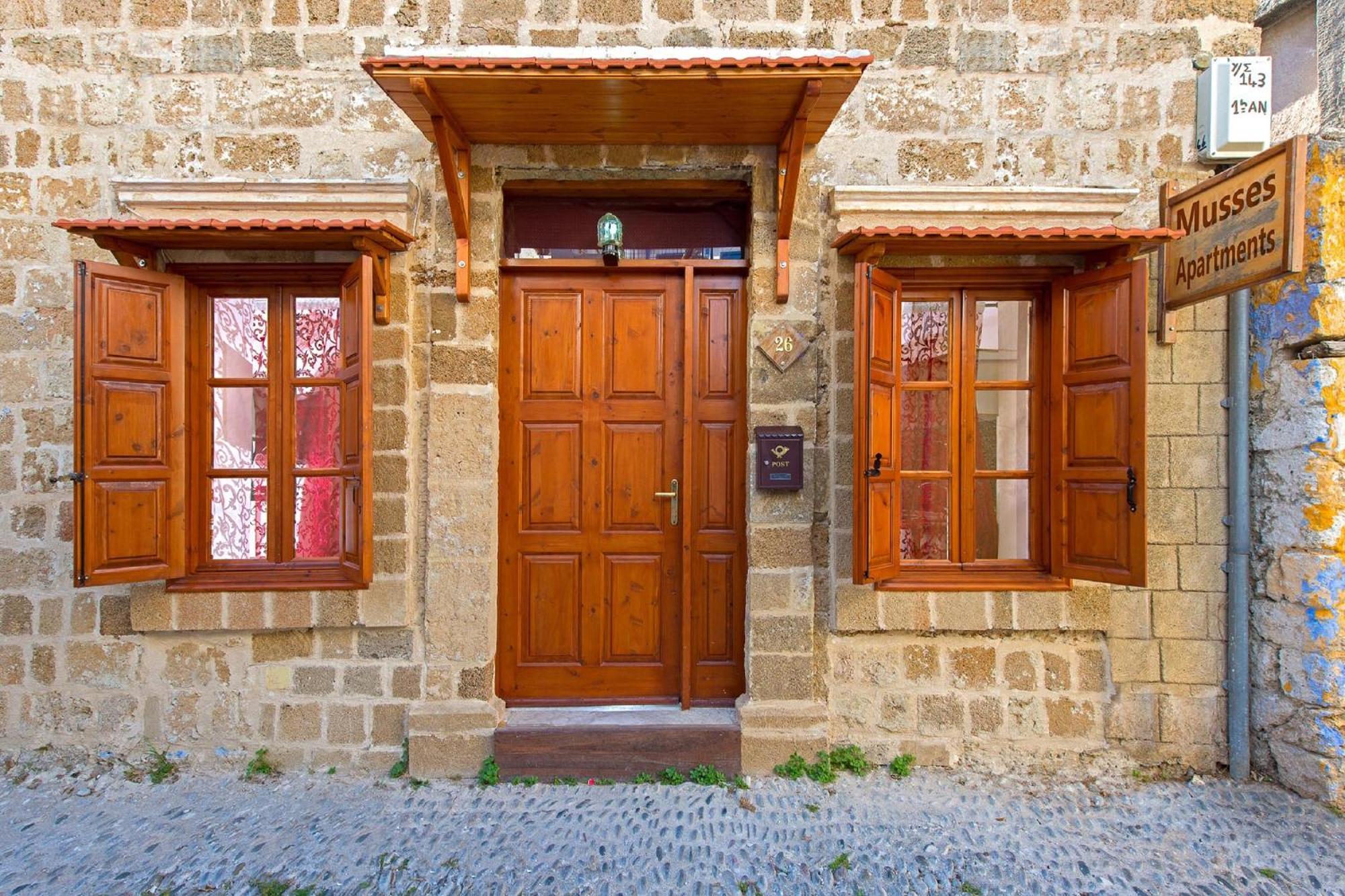 Muses-Old Town Appartement Rhodes City Buitenkant foto